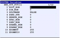 发那科机器人Error Code Output Function错误代码